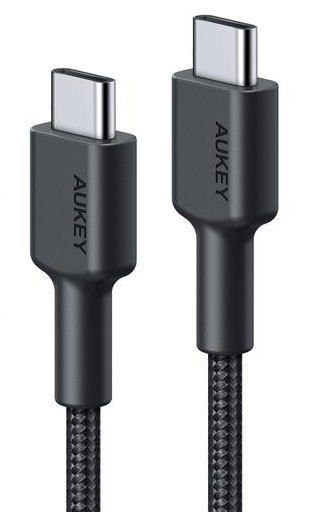 CB-CD45 nylonowy kabel USB C - USB C | 0,9m | 3A | 60W PD | 20V CB-CD45 nylonowy kabel USB C - USB C | 0,9m | 3A | 60W PD | 20V