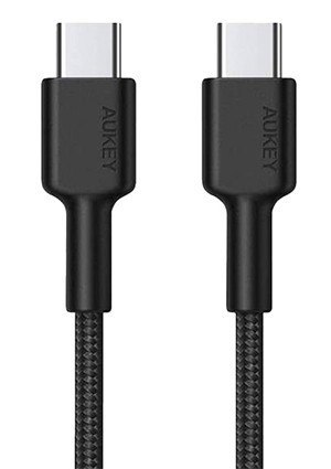 CB-CD45 nylonowy kabel USB C - USB C | 0,9m | 3A | 60W PD | 20V CB-CD45 nylonowy kabel USB C - USB C | 0,9m | 3A | 60W PD | 20V