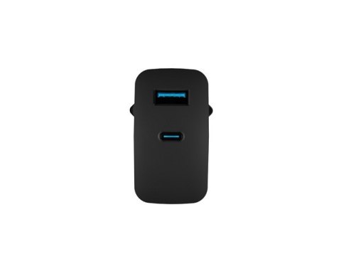 Ładowarka sieciowa Ribera GAN 1X USB-A + 1X USB-C 45W Czarna Ładowarka sieciowa Ribera GAN 1X USB-A + 1X USB-C 45W Czarna