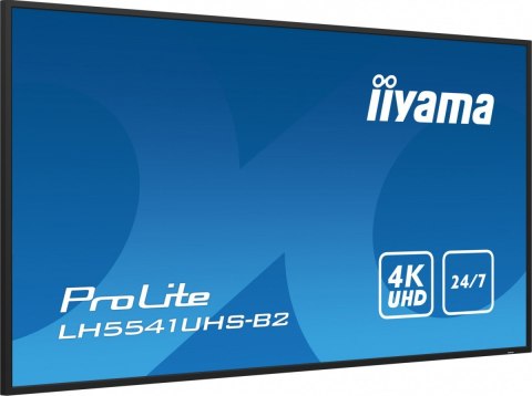 Monitor 54.6 cala ProLite LH5541UHS-B2 24/7 500cd 4K IPS Monitor 54.6 cala ProLite LH5541UHS-B2 24/7 500cd 4K IPS