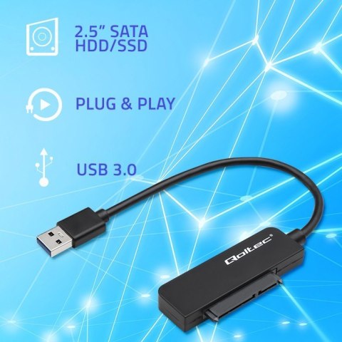 Adapter SATA | Przejściówka na dysk SSD HDD 2.5" | USB 3.0 | Super speed 5Gb/s | 2TB Adapter SATA | Przejściówka na dysk SSD HDD 2.5" | USB 3.0 | Super speed 5Gb/s | 2TB