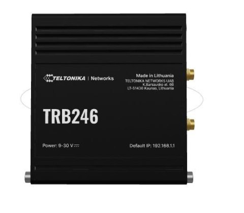 Bramka LTE TRB246 (Cat4), 3G, 2G, 2xSIM RS232/485, Ethernet Bramka LTE TRB246 (Cat4), 3G, 2G, 2xSIM RS232/485, Ethernet