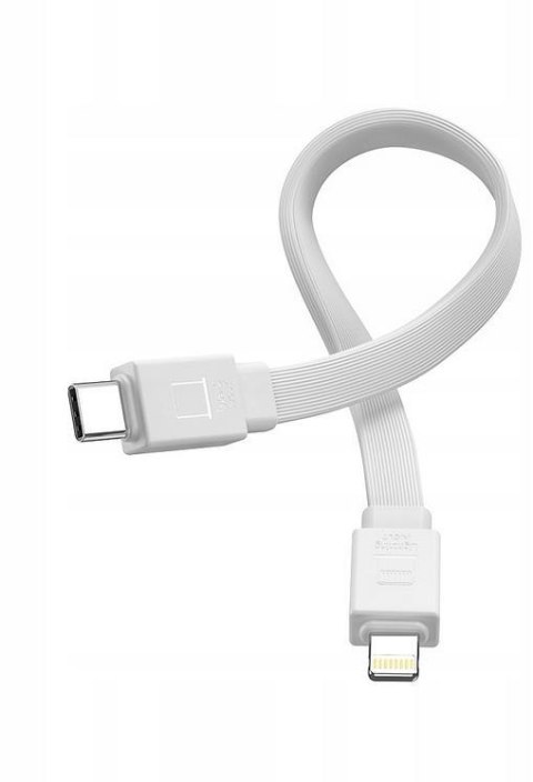 Powerbank Joyroom JR-PBM01 10000mAh 20W 1x USB-C 2x Lightning biały + kabel Powerbank Joyroom JR-PBM01 10000mAh 20W 1x USB-C 2x Lightning biały + kabel