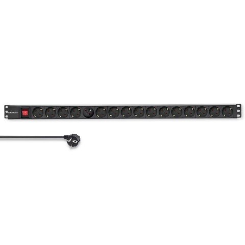 Listwa zasilająca PDU do RACK | 16A | 16xSCHUKO | Pionowa | 1.8m Listwa zasilająca PDU do RACK | 16A | 16xSCHUKO | Pionowa | 1.8m