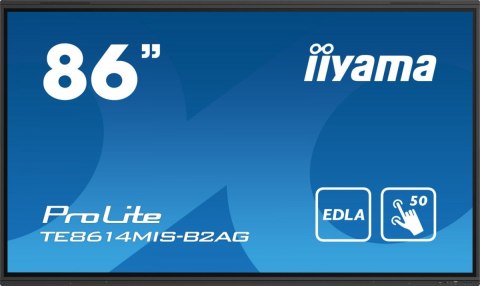 Monitor interaktywny 86 cali TE8614MIS-B2, INFRARED,50pkt,VA,4K, 7H,WiFi,MIC,USB ANDROID 13, Google EDLA Monitor interaktywny 86 cali TE8614MIS-B2, INFRARED,50pkt,VA,4K, 7H,WiFi,MIC,USB ANDROID 13, Google EDLA