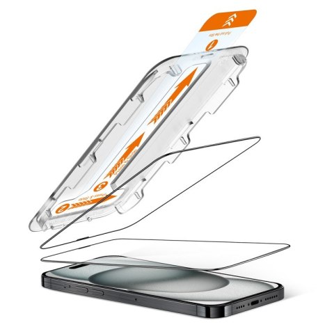 Szkło hartowane EasyShield 2-Pack - iPhone 16 Plus / iPhone 15 Plus (2 sztuki) Szkło hartowane EasyShield 2-Pack - iPhone 16 Plus / iPhone 15 Plus (2 sztuki)