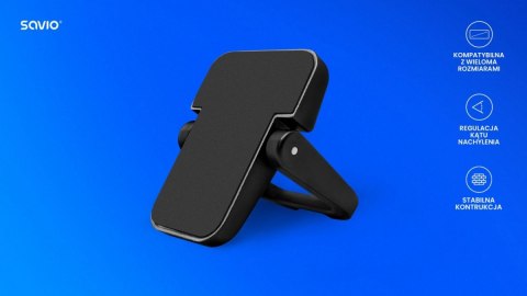 Stopki do laptopa PB-04 czarne Stopki do laptopa PB-04 czarne
