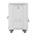 Szafa stojąca rack 19 cali 15U 600X600 szara LCD flack pack