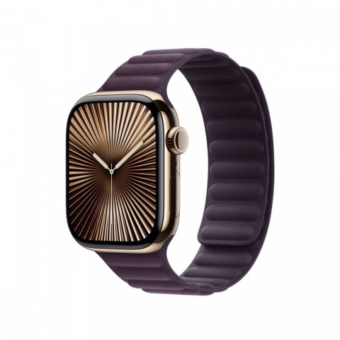 Pasek karbowany magnetyczny w kolorze jeżyny do koperty 42 mm - rozmiar S/M Pasek karbowany magnetyczny w kolorze jeżyny do koperty 42 mm - rozmiar S/M