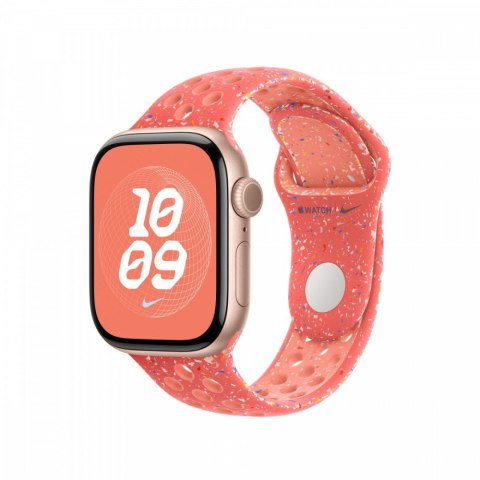 Pasek sportowy Nike w kolorze magicznego bursztynu do koperty 42 mm - rozmiar S/M Pasek sportowy Nike w kolorze magicznego bursztynu do koperty 42 mm - rozmiar S/M