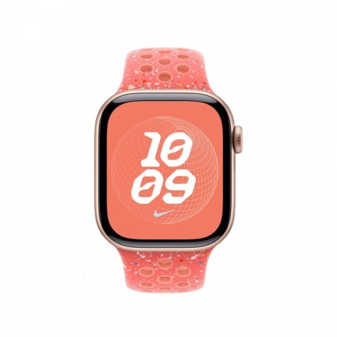 Pasek sportowy Nike w kolorze magicznego bursztynu do koperty 42 mm - rozmiar S/M Pasek sportowy Nike w kolorze magicznego bursztynu do koperty 42 mm - rozmiar S/M
