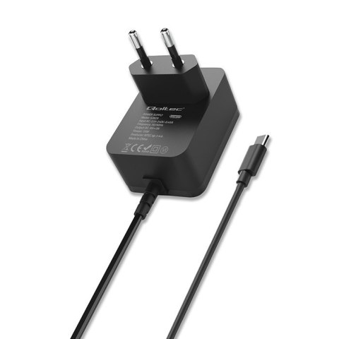 Ładowarka Super FAST PD for Raspberry PI 4 | USB-C | 15W | 5V | 3A | Czarna Ładowarka Super FAST PD for Raspberry PI 4 | USB-C | 15W | 5V | 3A | Czarna