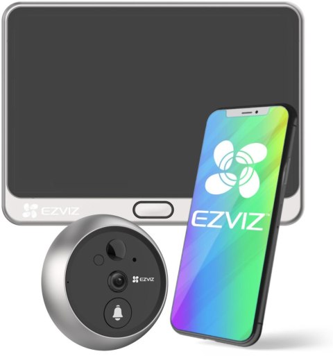 Bezprzewodowy wizjer EZVIZ DP2 2K 3MPx Bezprzewodowy wizjer EZVIZ DP2 2K 3MPx