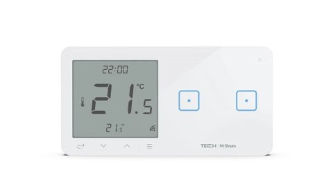 Bezprzewodowy włącznik światła podw. z regulatorem pokojowym czarny WSR-02P Tech Sterowniki Bezprzewodowy włącznik światła podw. z regulatorem pokojowym czarny WSR-02P Tech Sterowniki