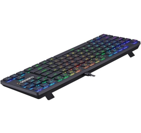 Klawiatura mechaniczna CLEIKOS GK-135 podświetlenie LED Czarna Klawiatura mechaniczna CLEIKOS GK-135 podświetlenie LED Czarna