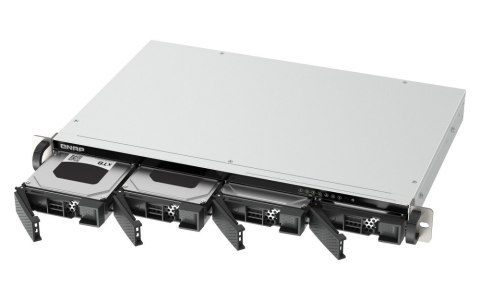 Serwer NAS TS-433eU-EU 4x0HDD 1U ARM 2.0GHz Qc 2x2.5GbE Serwer NAS TS-433eU-EU 4x0HDD 1U ARM 2.0GHz Qc 2x2.5GbE