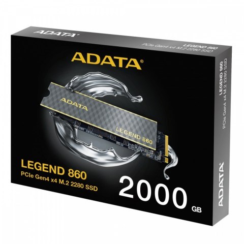 Dysk SSD LEGEND 860 2TB PCIe 4x4 6000/5000 MB/s M.2 Dysk SSD LEGEND 860 2TB PCIe 4x4 6000/5000 MB/s M.2