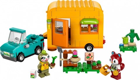 Klocki Animal Crossing 77054 Leif i jego karawan oraz sklep ogrodniczy Klocki Animal Crossing 77054 Leif i jego karawan oraz sklep ogrodniczy