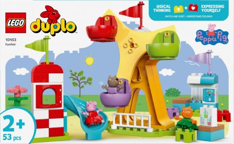 Klocki DUPLO Peppa Pig 10453 Wesołe miasteczko Klocki DUPLO Peppa Pig 10453 Wesołe miasteczko