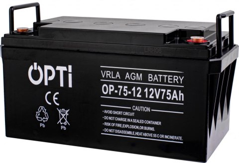 Akumulator Volt Polska AGM Opti 75Ah Akumulator Volt Polska AGM Opti 75Ah