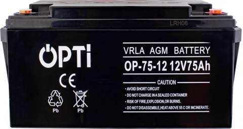 Akumulator Volt Polska AGM Opti 75Ah Akumulator Volt Polska AGM Opti 75Ah