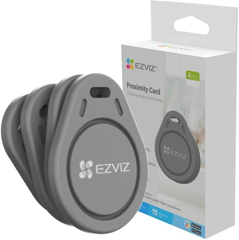 BRELOKI ZBLIŻENIOWE EZVIZ CS-DL-IC-CPU-R200 (4szt)