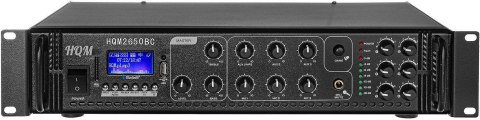 Wzmacniacz PA HQM2650BC RADIO FM/MP3/BT 650W Wzmacniacz PA HQM2650BC RADIO FM/MP3/BT 650W