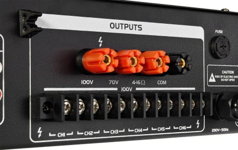 Wzmacniacz PA HQM2650BC RADIO FM/MP3/BT 650W Wzmacniacz PA HQM2650BC RADIO FM/MP3/BT 650W