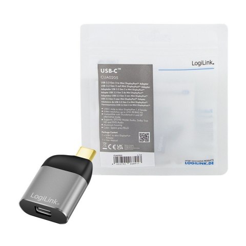 Adapter USB Type-C, do mini DB/F, 8K Adapter USB Type-C, do mini DB/F, 8K
