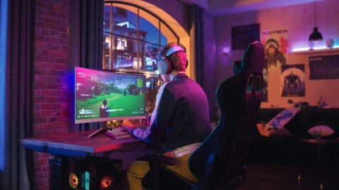 Monitor 27 cali 27M2C5501 Curved VA 180Hz HDMIx2 DP HAS Ambiglow Monitor 27 cali 27M2C5501 Curved VA 180Hz HDMIx2 DP HAS Ambiglow