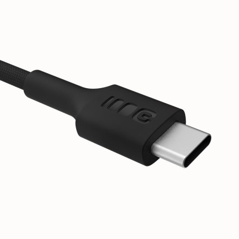 Kabel USB-C-USB-C PowerStream 100W oplot 1,2m czarny Kabel USB-C-USB-C PowerStream 100W oplot 1,2m czarny