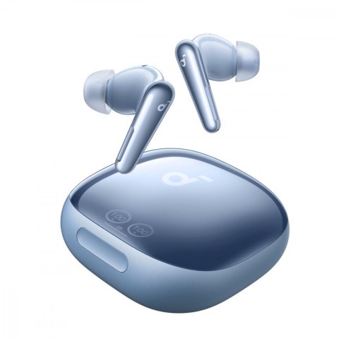 Słuchawki bezprzewodowe Soundcore Liberty 4 PRO Bluetooth błyszczący błękit Słuchawki bezprzewodowe Soundcore Liberty 4 PRO Bluetooth błyszczący błękit