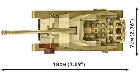Klocki Sd.Kfz. Marder III 486 klocków Klocki Sd.Kfz. Marder III 486 klocków