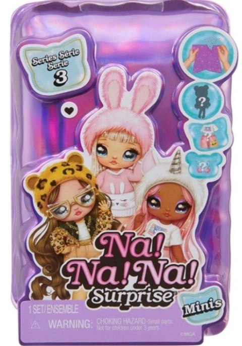 Lalka Na! Na! Na! Surprise Minis S3 Display 12 sztuk Lalka Na! Na! Na! Surprise Minis S3 Display 12 sztuk