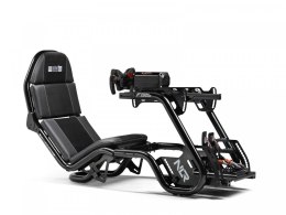 Kokpit symulatora wyścigowego F-GT Pro Formula and GT Black