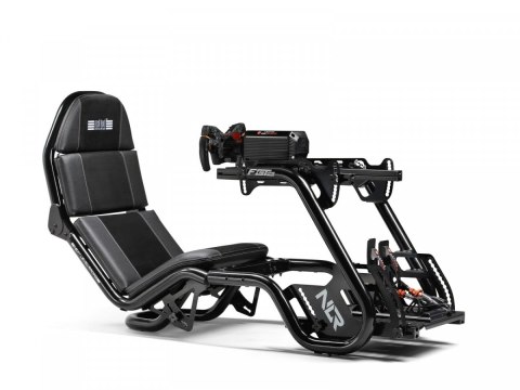 Kokpit symulatora wyścigowego F-GT Pro Formula and GT Black