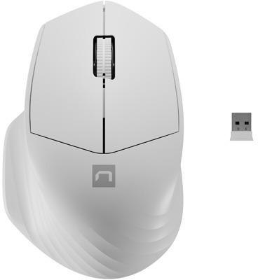 Mysz bezprzewodowa Natec Siskin 2 Bluetooth biały Mysz bezprzewodowa Natec Siskin 2 Bluetooth biały