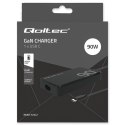 Ładowarka sieciowa 90W GaN Fast SLIM | PD | 5-20V | 4.5A | USB-C 3.1 | Laptop | MacBook | Smartfon | +kabel