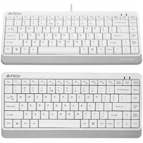 Klawiatura przewodowa A4tech FStyler FK11 biały Klawiatura przewodowa A4tech FStyler FK11 biały