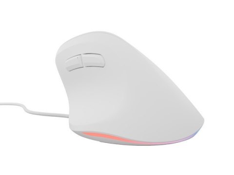 Mysz wertykalna CRAKE 2 PRO 128000DPI optyczna biała Mysz wertykalna CRAKE 2 PRO 128000DPI optyczna biała
