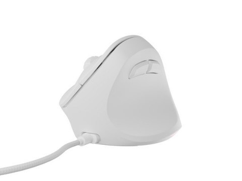 Mysz wertykalna CRAKE 2 PRO 128000DPI optyczna biała Mysz wertykalna CRAKE 2 PRO 128000DPI optyczna biała