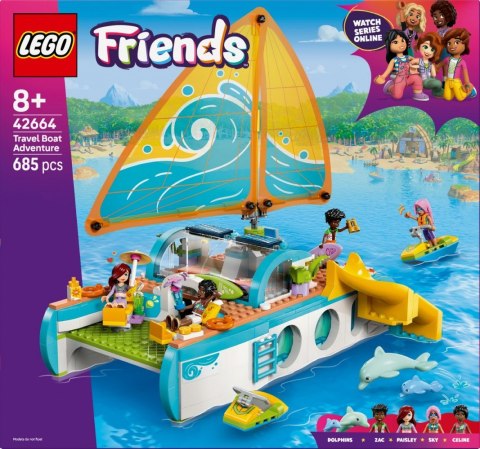 Klocki Friends 42664 Przygoda na łodzi Klocki Friends 42664 Przygoda na łodzi
