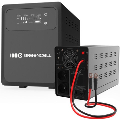 Zasilacz awaryjny UPS AVR PowerCore 800W/1200VA 12VDC Zasilacz awaryjny UPS AVR PowerCore 800W/1200VA 12VDC
