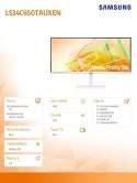Monitor 34 cale ViewFinity S65CT VA 3440x1440 UWQHD 21:9 1xHDMI 1xDP 2xTB 4.0(90W/15W) 3xUSB 3.0 LAN 5ms 100Hz HAS gł. zakrzyw. 