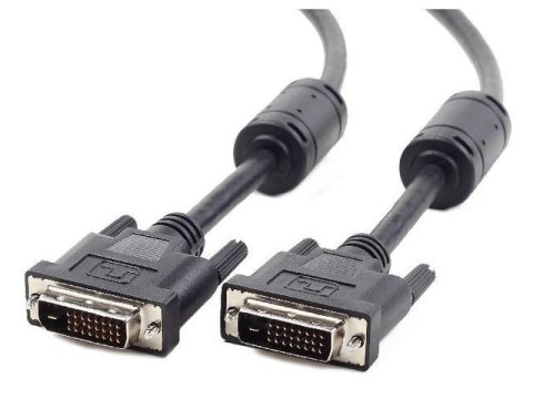 Kabel DVI-D(M)/DVI-D(M)(24+1) Dual Link Ferryt 3M Czarny Kabel DVI-D(M)/DVI-D(M)(24+1) Dual Link Ferryt 3M Czarny
