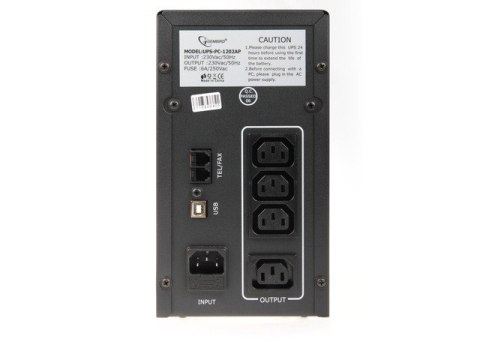 UPS POWER CUBE USB, RJ12X2 1200VA UPS POWER CUBE USB, RJ12X2 1200VA