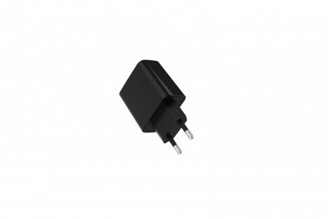 Ładowarka PowerDelivery USB-A USB-C 20W Czarna Ładowarka PowerDelivery USB-A USB-C 20W Czarna