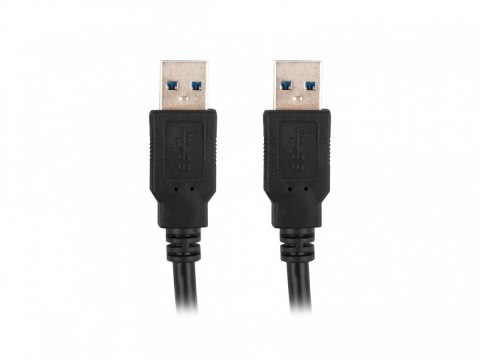 Kabel USB-A M/M 3.0 1.0m czarny Kabel USB-A M/M 3.0 1.0m czarny