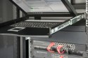 Konsola 19 LCD z touchpad KVM 8 portów 1U komplet kabli (8xDS-19231) klawiatura US
