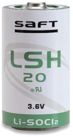 Bateria LSH20 D / R20 LiSOCl2 SAFT 3,6V 13000mAh (1 szt.) Bateria LSH20 D / R20 LiSOCl2 SAFT 3,6V 13000mAh (1 szt.)